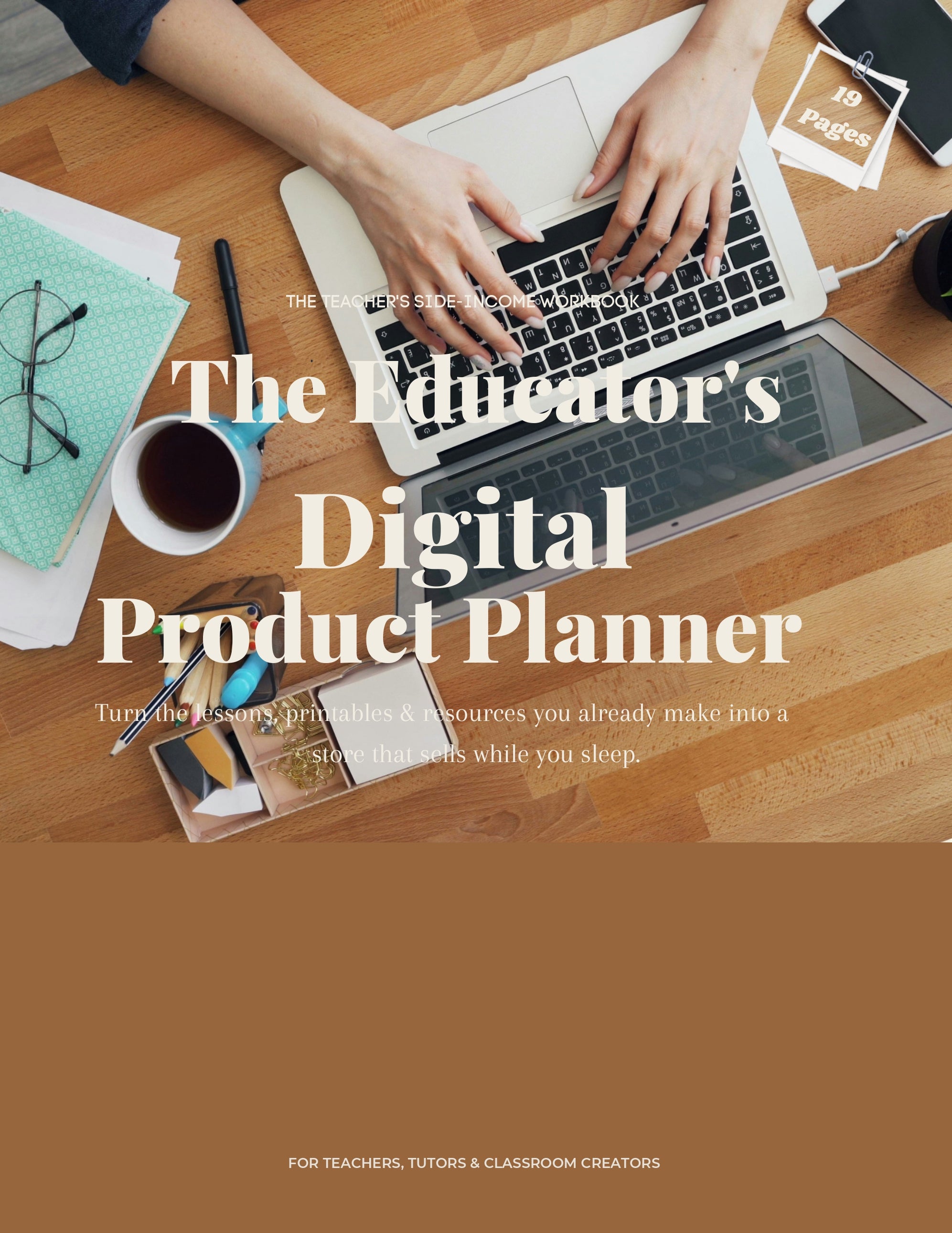 The Educator's Digital Product Planner